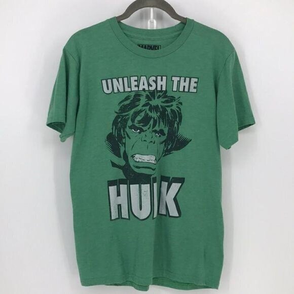 Marvel Men's Green Hulk Tee Sz S - Picture 5 of 5